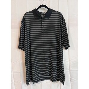 Adidas Clima Cool Men's shirt, black strips XL